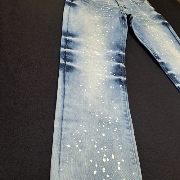 Custom Paint Splatter jeans; Mens Sz 36W,34L - Picture 4 of 12